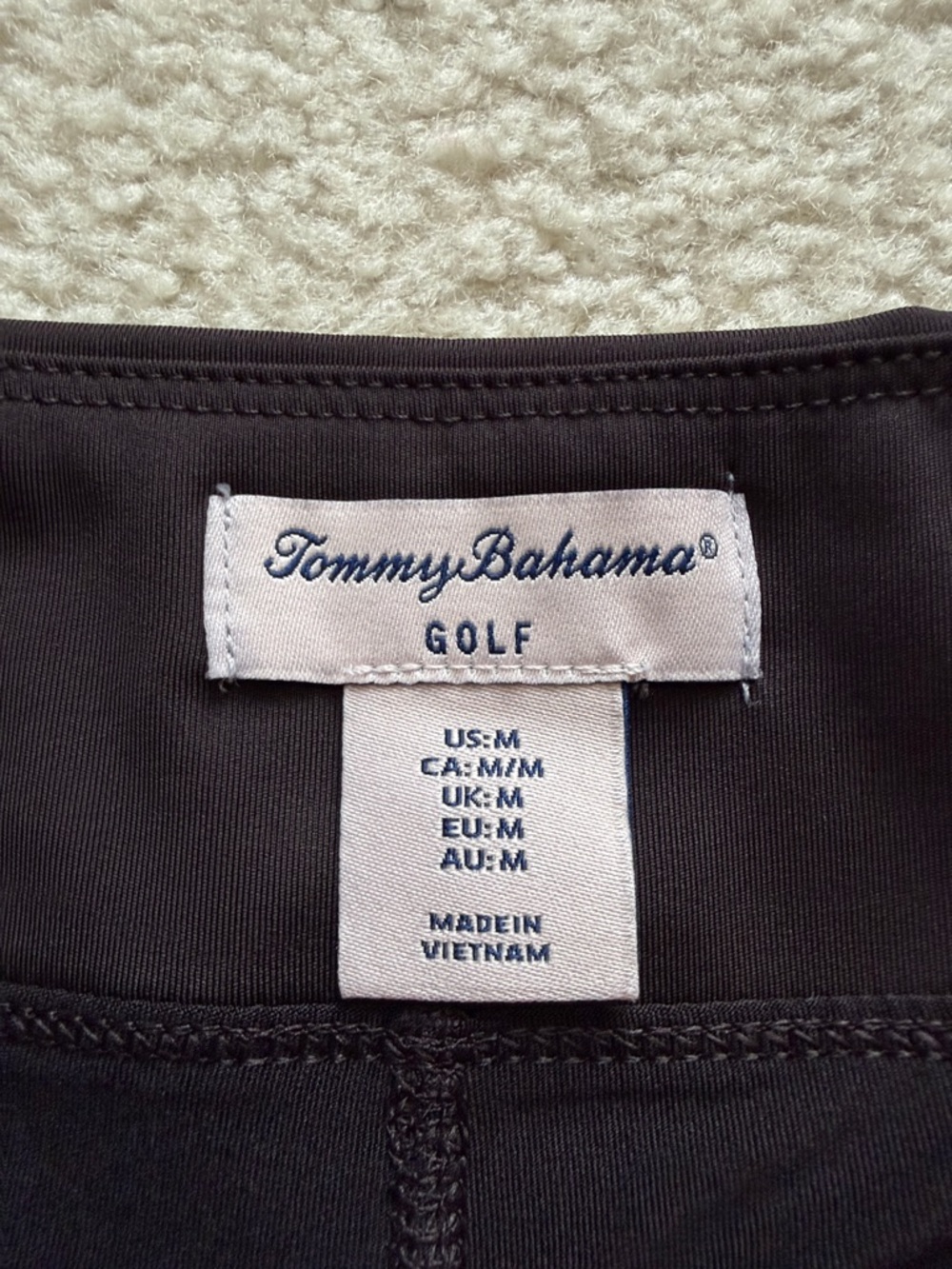 Black Tommy Bahama Golf Skort - Picture 3 of 8